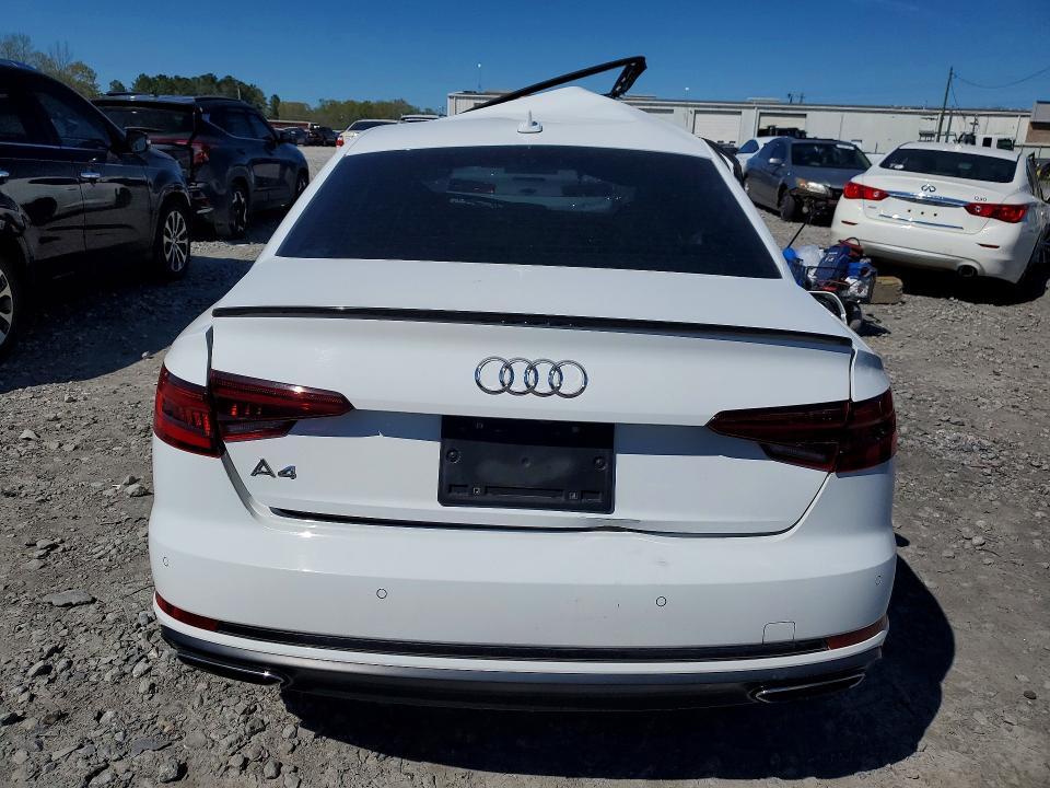 2019 Audi A4 მანქანა იყიდება აუქციონზე, vin: WAUGMAF41KN016844, აუქციონის ნომერი: 45945686