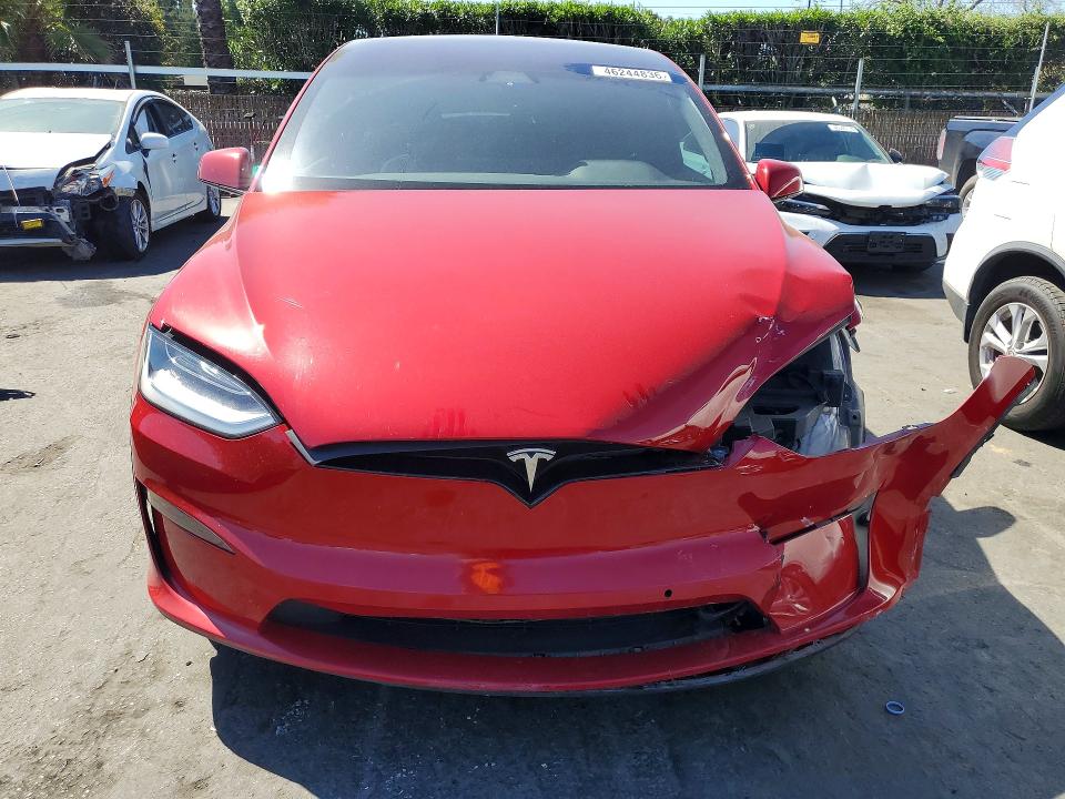 2022 Tesla Model X მანქანა იყიდება აუქციონზე, vin: 7SAXCDE51NF341856, აუქციონის ნომერი: 46244836