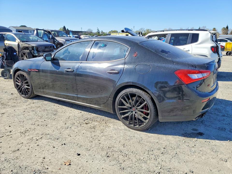2015 Maserati Ghibli მანქანა იყიდება აუქციონზე, vin: ZAM57RTA7F1159199, აუქციონის ნომერი: 79486585