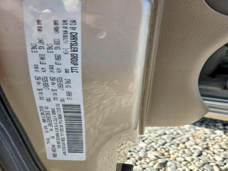 2014 Chrysler Town & Country მანქანა იყიდება აუქციონზე, vin: 2C4RC1BG4ER270697, აუქციონის ნომერი: 47792536