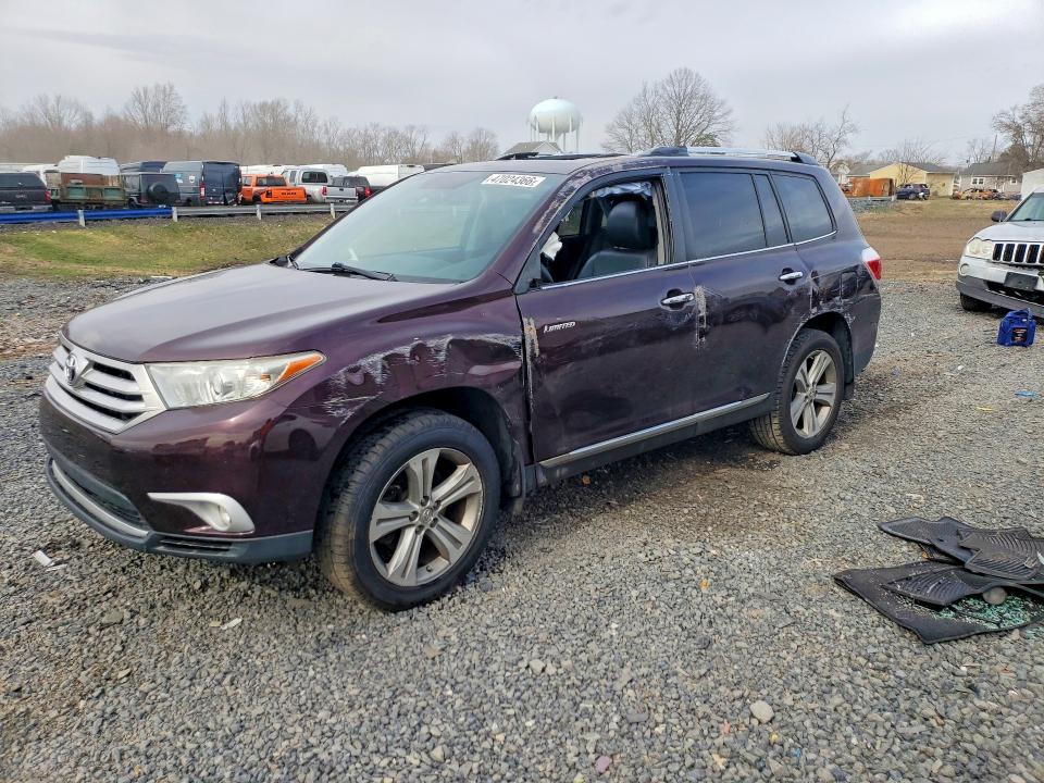 47024366 :رقم المزاد ، 5TDDK3EH4CS146298 vin ، 2012 Toyota Highlander مزاد بيع