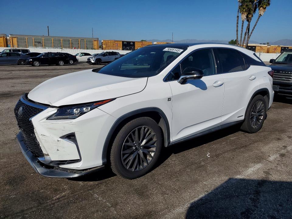 Auction sale of the 2017 Lexus Rx 450h, vin: 2T2BGMCAXHC016980, lot number: 79585145