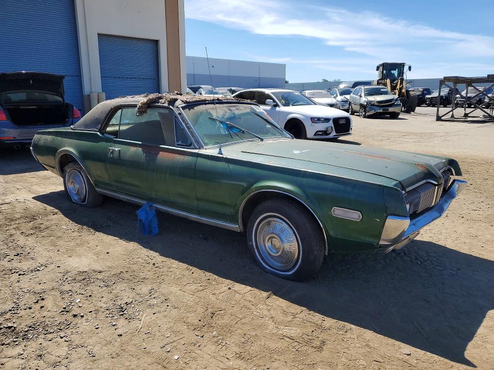 78757875 :رقم المزاد ، 8R91J503043 vin ، 1968 Mercury Cougar مزاد بيع