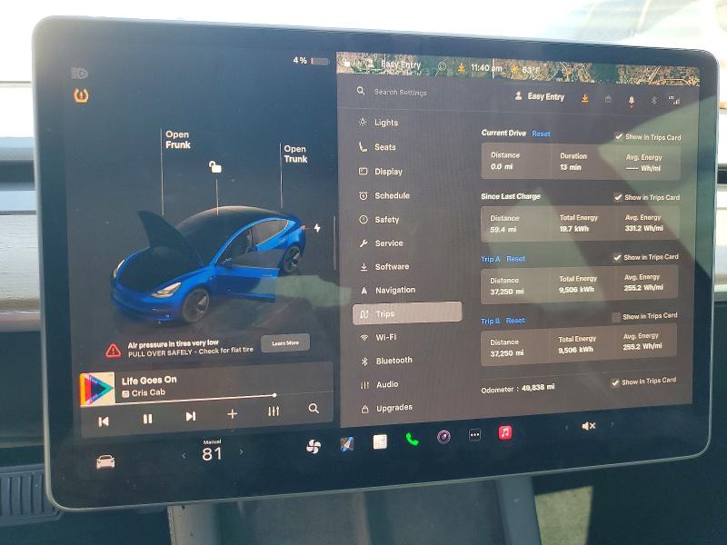 Aukcja sprzedaży 2023 Tesla Model 3, vin: 5YJ3E1EAXPF455939, numer aukcji: 46509976