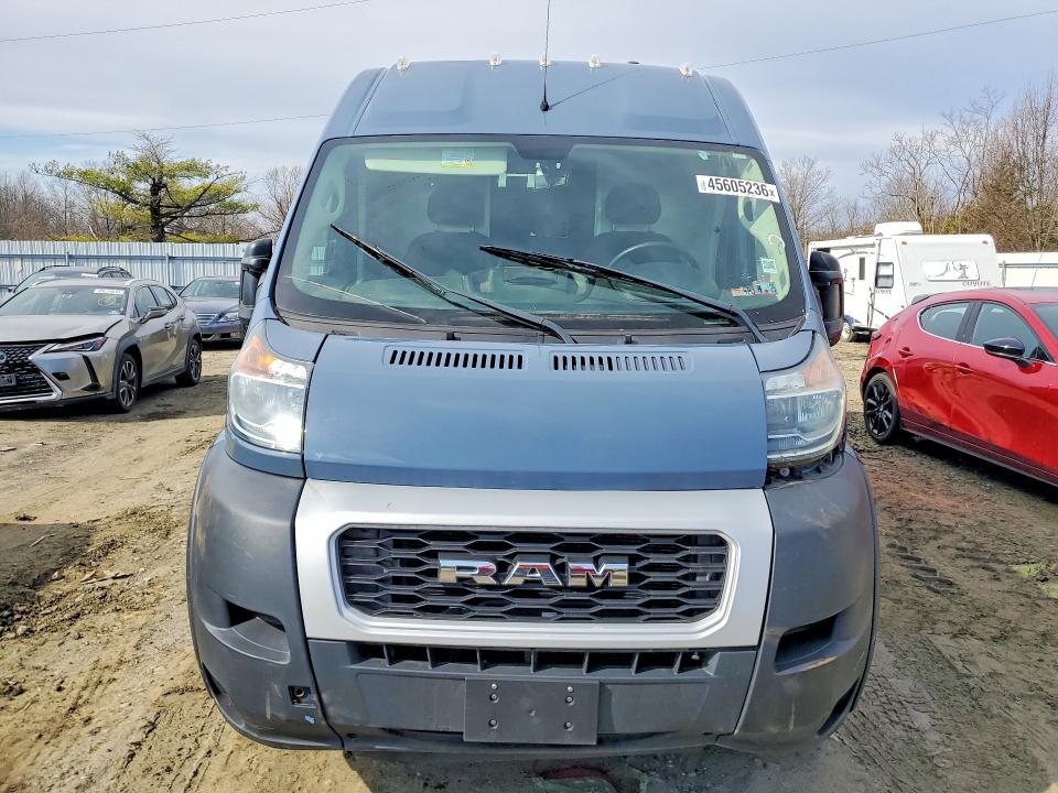 2019 Ram Promaster 3500 მანქანა იყიდება აუქციონზე, vin: 3C6URVJG2KE548213, აუქციონის ნომერი: 45605236