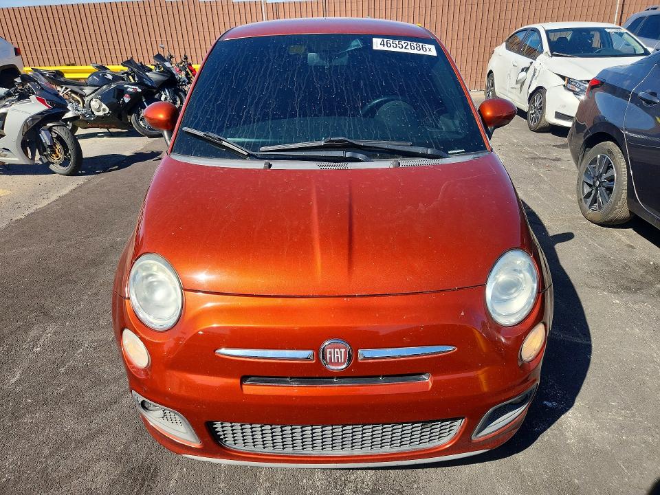 2012 Fiat 500 მანქანა იყიდება აუქციონზე, vin: 3C3CFFBR2CT270496, აუქციონის ნომერი: 46552686