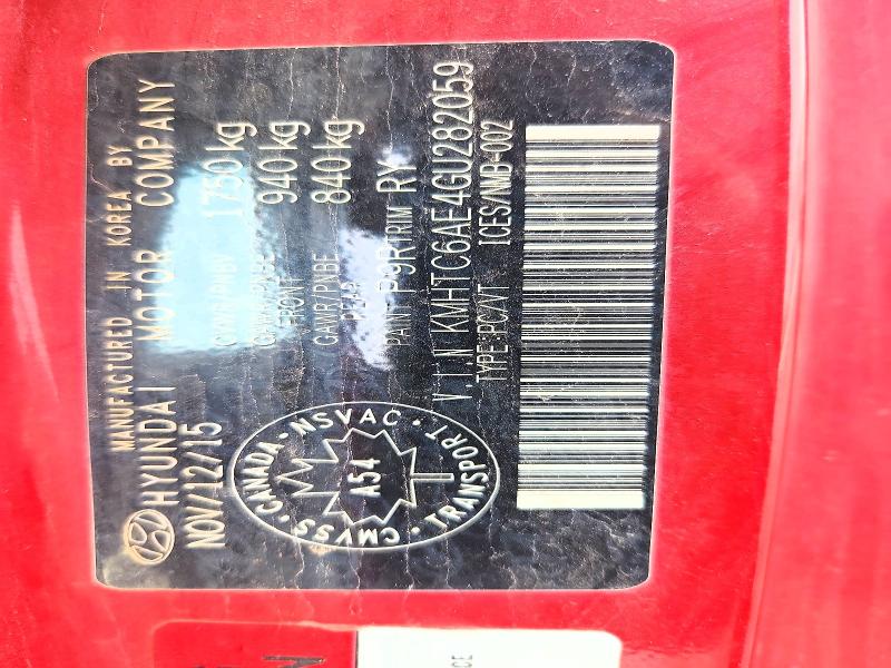 Aukcja sprzedaży 2016 Hyundai Veloster, vin: KMHTC6AE4GU282059, numer aukcji: 47552886