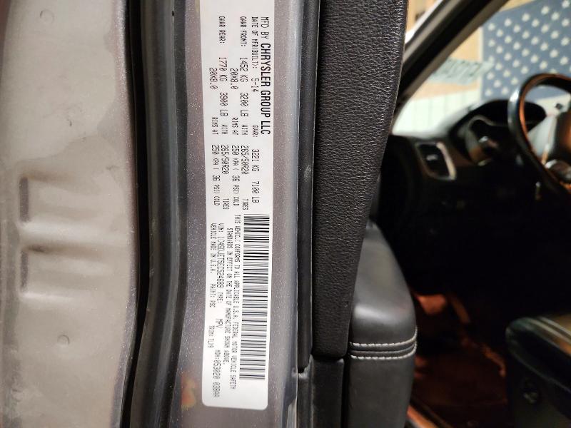 47124096 :رقم المزاد ، 1C4SDJET5EC524689 vin ، 2014 Dodge Durango مزاد بيع