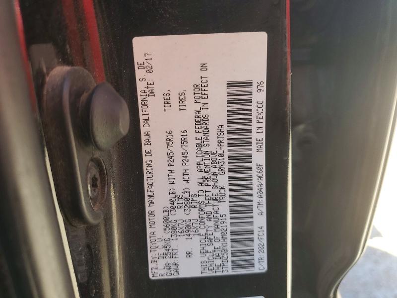 Продажа на аукционе авто 2017 Toyota Tacoma, vin: 3TMDZ5BN1HM021915, номер лота: 47013256
