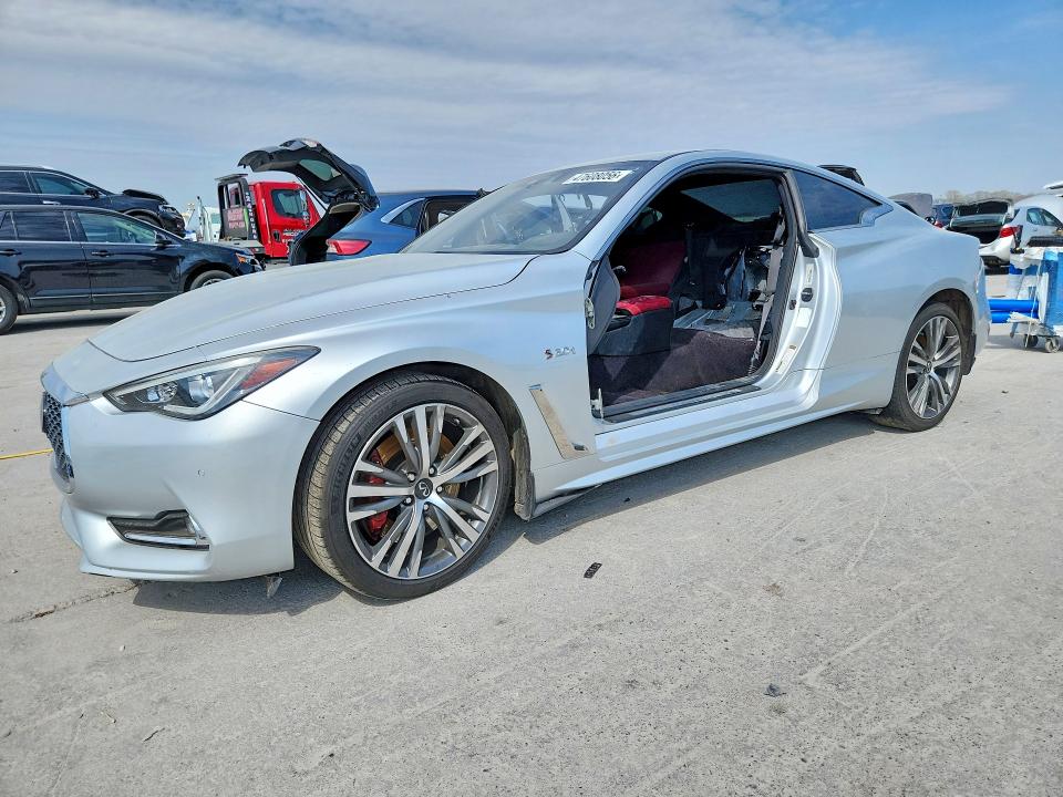 47608056 :رقم المزاد ، JN1FV7ELXKM440572 vin ، 2019 Infiniti Q60 مزاد بيع