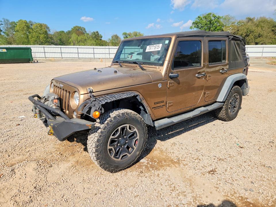 Auction sale of the 2015 Jeep Wrangler Unlimited, vin: 1C4BJWDG3FL654496, lot number: 79771815