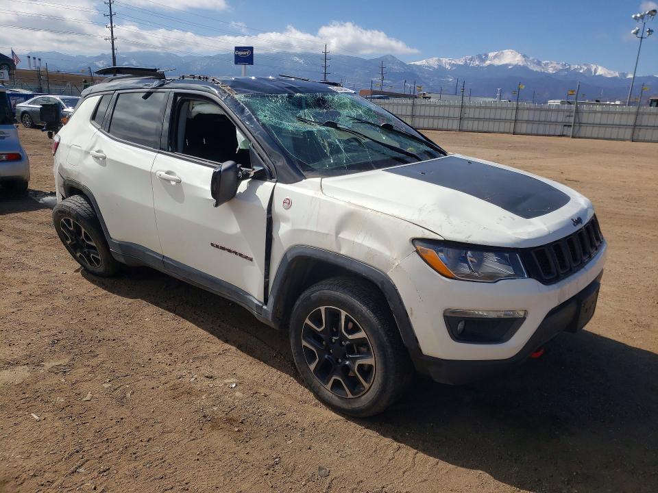 45849046 :رقم المزاد ، 3C4NJDDB6LT221180 vin ، 2020 Jeep Compass مزاد بيع