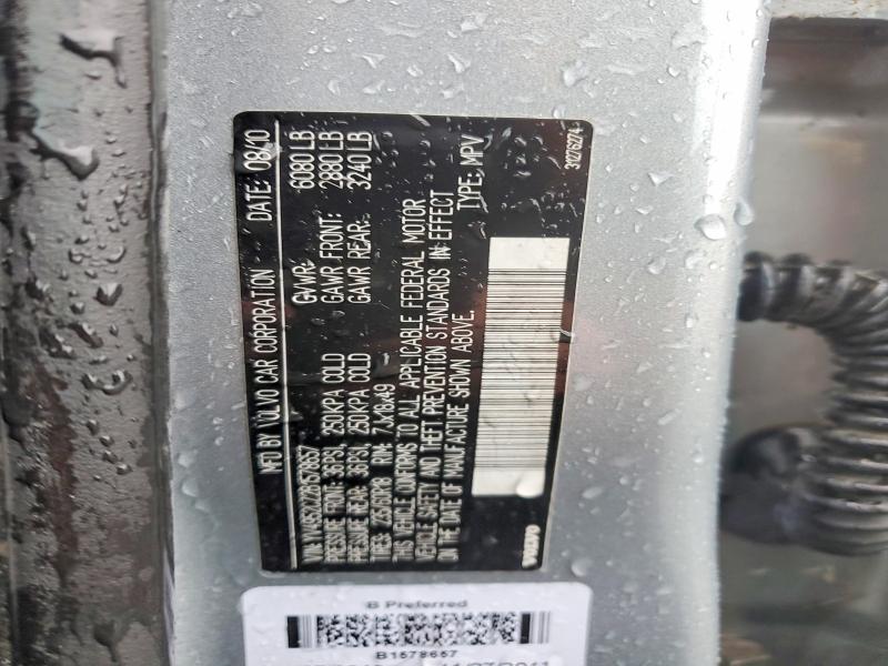 2011 Volv Xc 90 მანქანა იყიდება აუქციონზე, vin: YV4952CZ2B1578657, აუქციონის ნომერი: 47666886