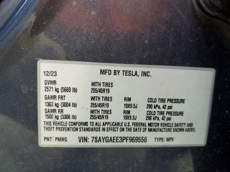 Продаж на аукціоні авто 2023 Tesla Semi, vin: 7SAYGAEE3PF969556, номер лоту: 79778055