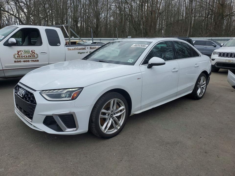 46352686 :رقم المزاد ، WAUEAAF47MA038504 vin ، 2021 Audi A4 مزاد بيع