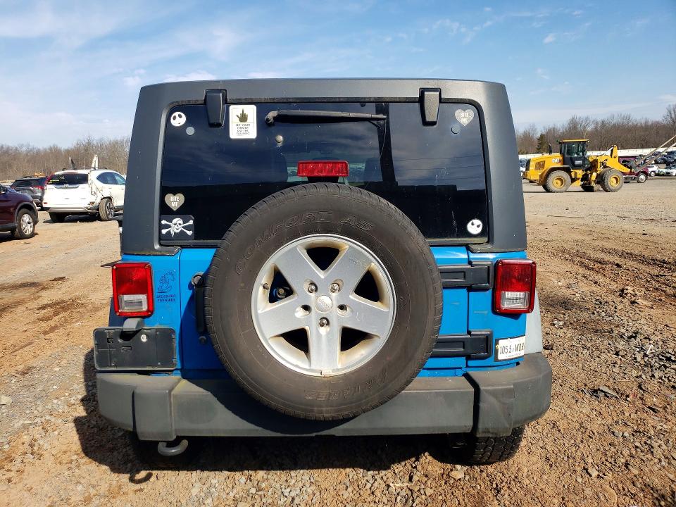 2011 Jeep Wrangler Unlimited მანქანა იყიდება აუქციონზე, vin: 1J4BA3H15BL550164, აუქციონის ნომერი: 45694176