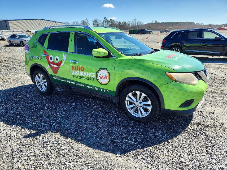 Aukcja sprzedaży 2015 Nissan Rogue, vin: KNMAT2MT2FP553969, numer aukcji: 41944526