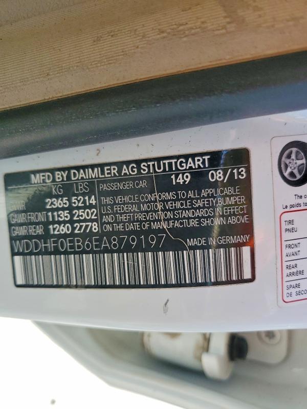 Aukcja sprzedaży 2014 Mercedes-benz E, vin: WDDHF0EB6EA879197, numer aukcji: 46441116