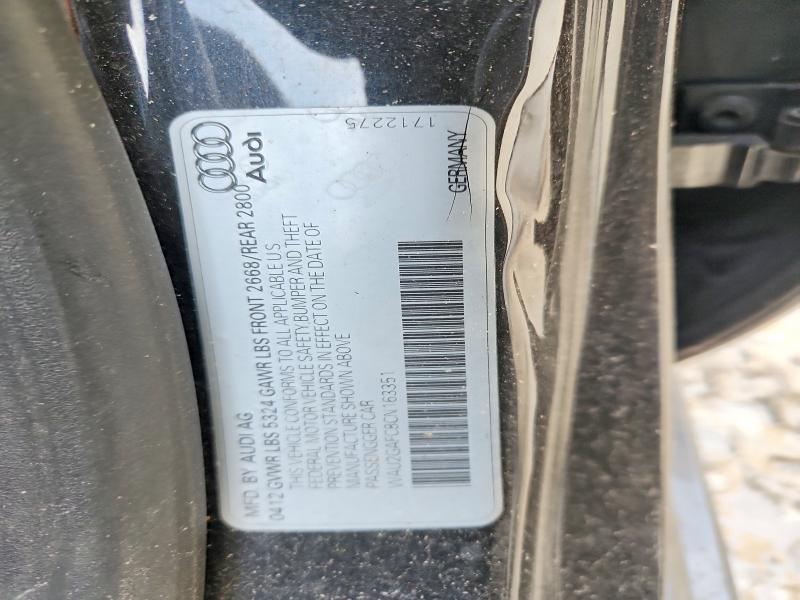 Aukcja sprzedaży 2012 Audi A7, vin: WAU2GAFC8CN163351, numer aukcji: 41652436