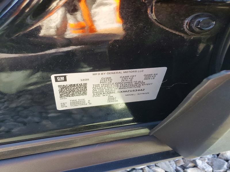 Aukcja sprzedaży 2021 Gmc Acadia, vin: 1GKKNMLSXMZ153442, numer aukcji: 46428086