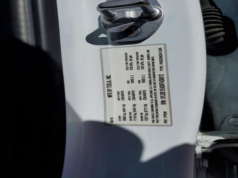 Продаж на аукціоні авто 2019 Tesla Model 3, vin: 5YJ3E1EA3KF430812, номер лоту: 79638225