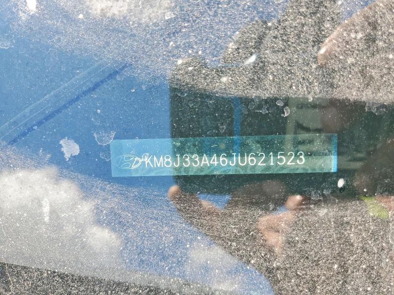2018 Hyundai Tucson მანქანა იყიდება აუქციონზე, vin: KM8J33A46JU621523, აუქციონის ნომერი: 47069366