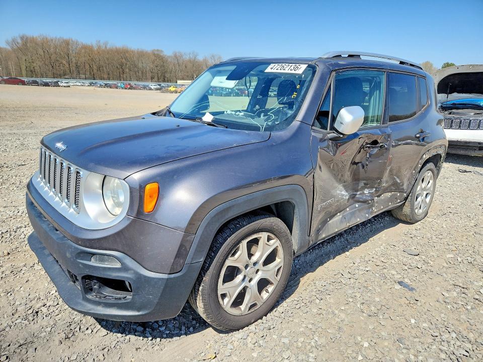2016 Jeep Renegade მანქანა იყიდება აუქციონზე, vin: ZACCJADT6GPC54904, აუქციონის ნომერი: 47262136
