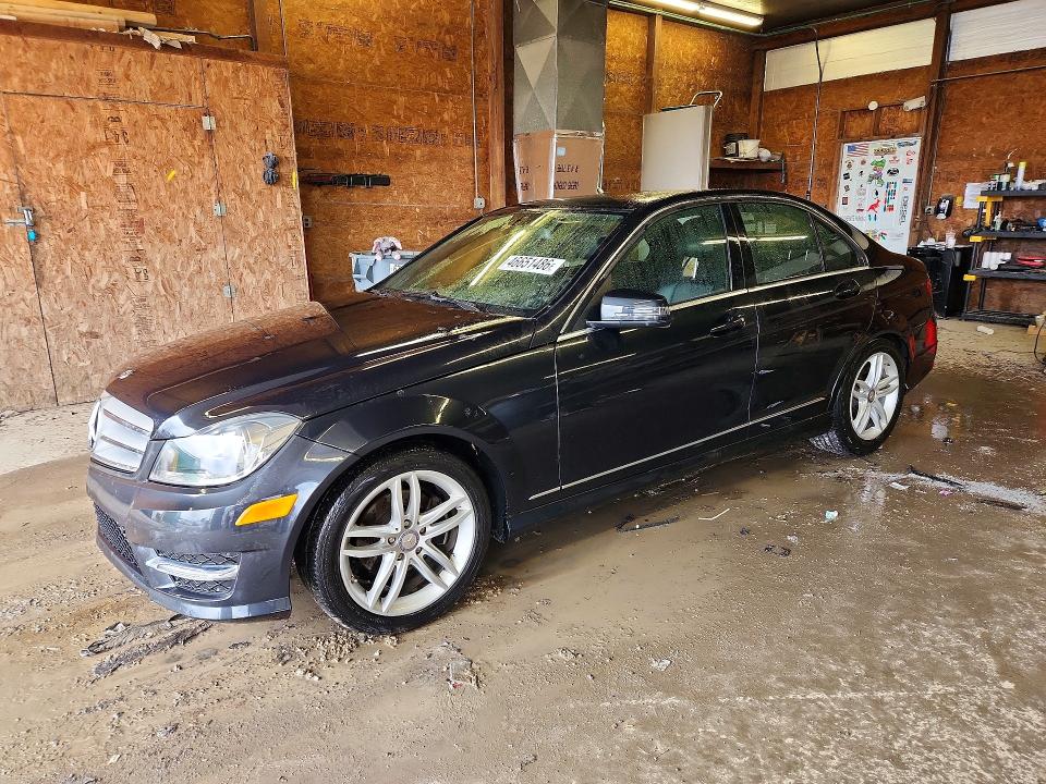 46651486 :رقم المزاد ، WDDGF8BBXCR199445 vin ، 2012 Mercedes-benz C مزاد بيع