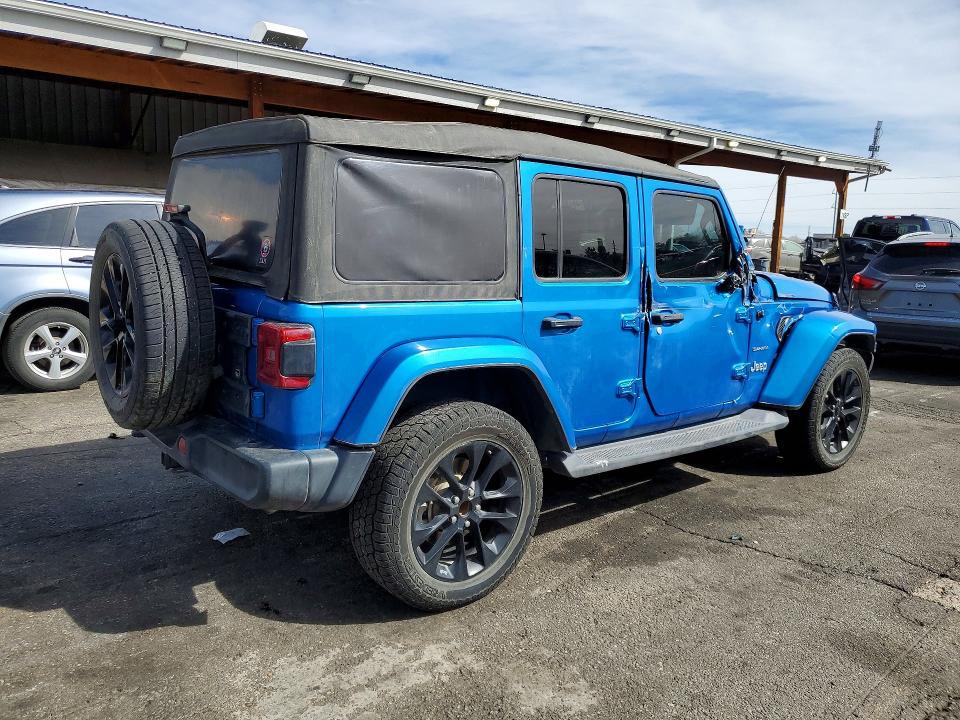 Aukcja sprzedaży 2021 Jeep Wrangler Unlimited, vin: 1C4JJXP64MW802462, numer aukcji: 46730236