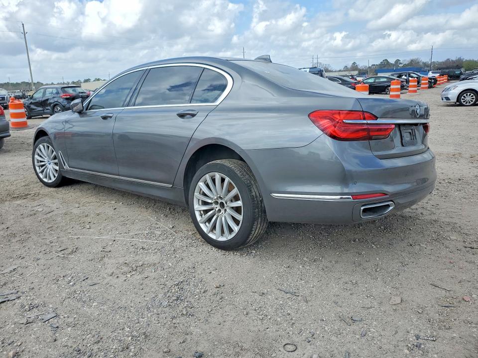 2017 Bmw 740 მანქანა იყიდება აუქციონზე, vin: WBA7E2C5XHG740075, აუქციონის ნომერი: 79492055