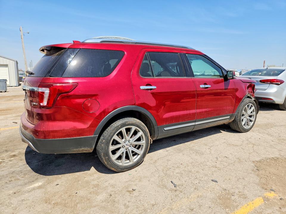 46537666 :رقم المزاد ، 1FM5K8F84HGC38380 vin ، 2017 Ford Explorer مزاد بيع