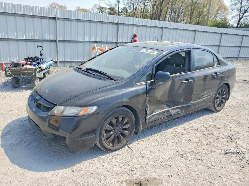Auction sale of the 2009 Honda Civic, vin: 1HGFA16859L024835, lot number: 47647006