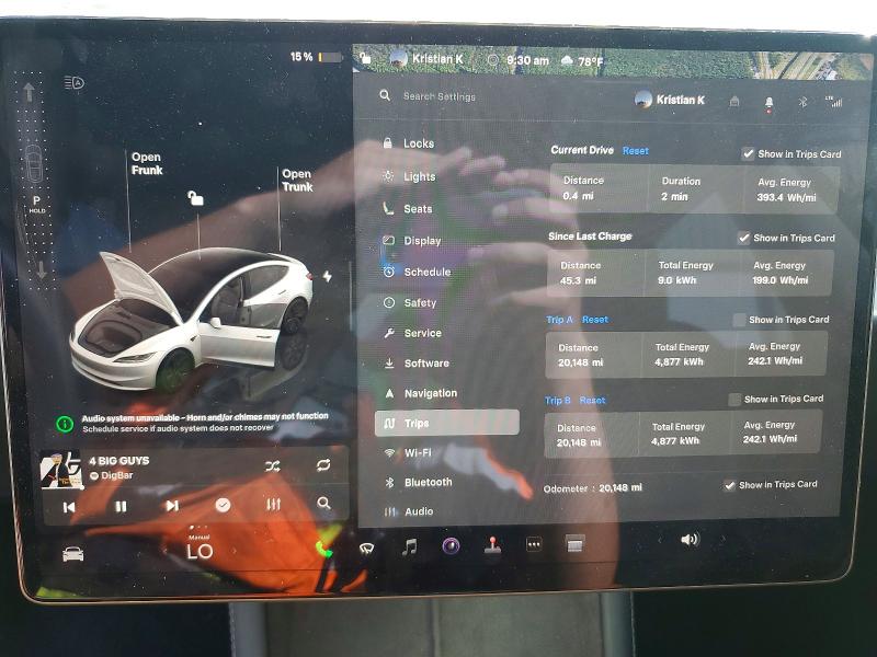 Aukcja sprzedaży 2025 Tesla Model 3, vin: 5YJ3E1EA3SF985517, numer aukcji: 79748875
