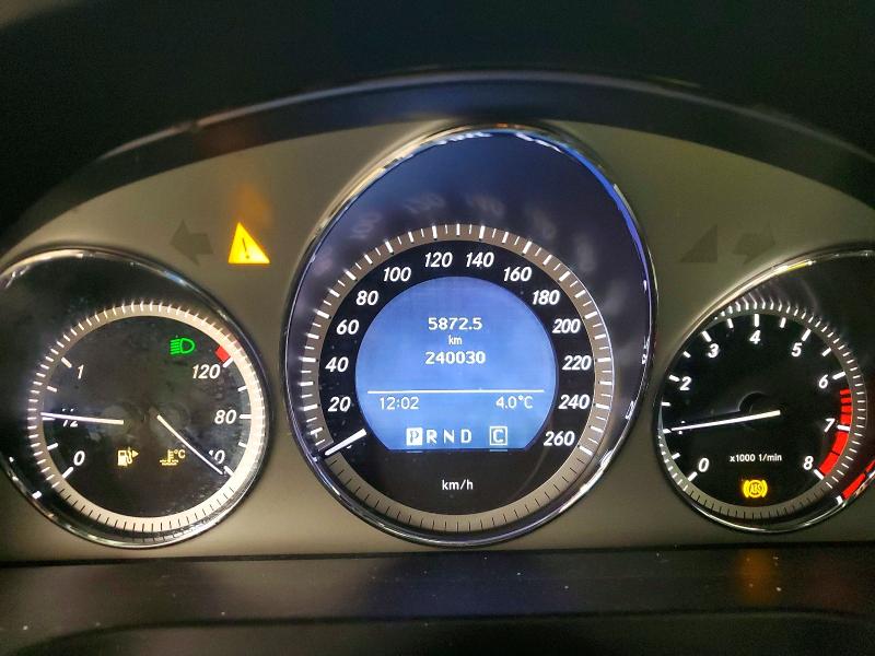 2009 Mercedes-benz C მანქანა იყიდება აუქციონზე, vin: WDDGF81X19F270037, აუქციონის ნომერი: 46092286