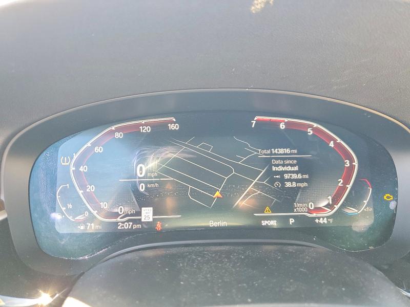 46643336 :رقم المزاد ، WBAJR7C04LWW68543 vin ، 2020 Bmw 530 مزاد بيع