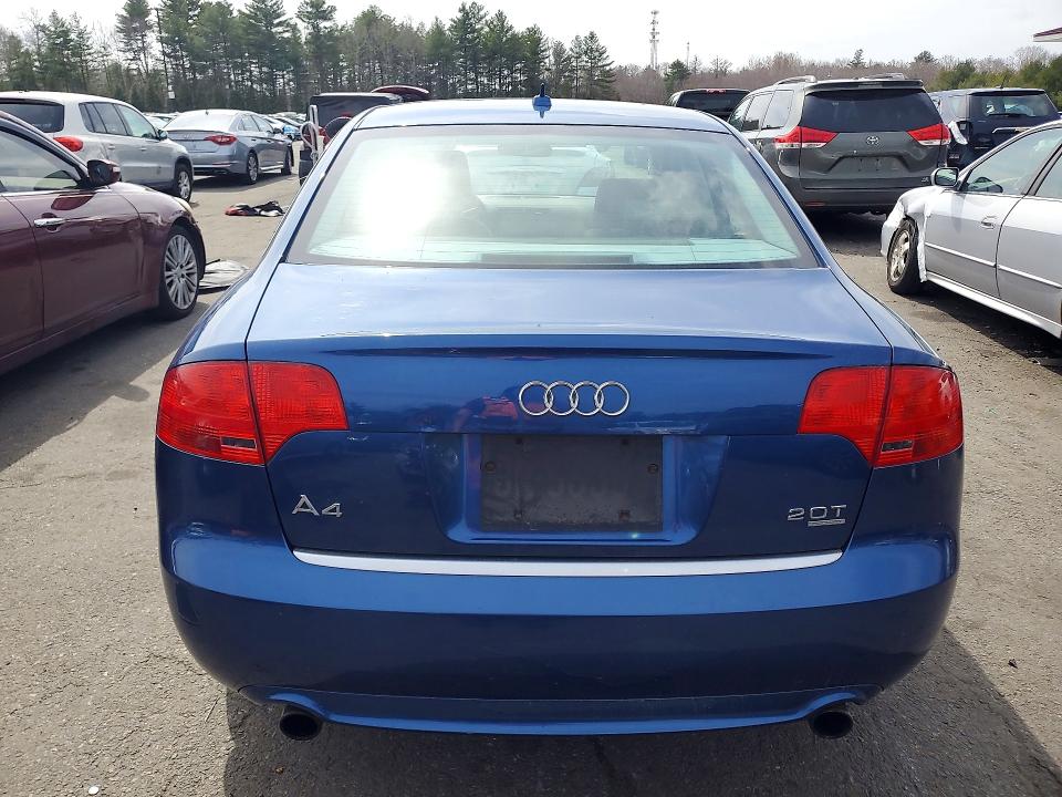47823736 :رقم المزاد ، WAUDF78E18A015246 vin ، 2008 Audi A4 مزاد بيع