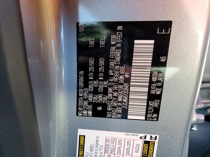 2026 Lexus Rx 450h+ მანქანა იყიდება აუქციონზე, vin: JTJCJMGA5T2038409, აუქციონის ნომერი: 42015326