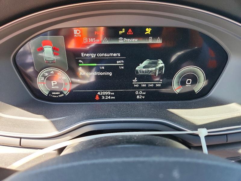 Aukcja sprzedaży 2022 Audi A4 Allroad, vin: WA18AAF40NA015559, numer aukcji: 46951686