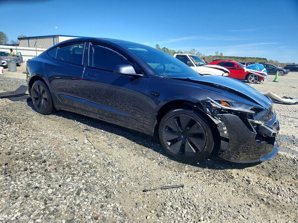 2024 Tesla Model 3 მანქანა იყიდება აუქციონზე, vin: 5YJ3E1EA0RF848738, აუქციონის ნომერი: 47402826
