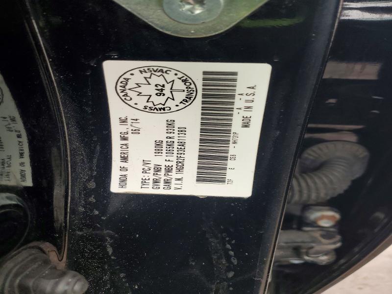 46110416 :رقم المزاد ، 1HGCR2F93EA811380 vin ، 2014 Honda Accord مزاد بيع
