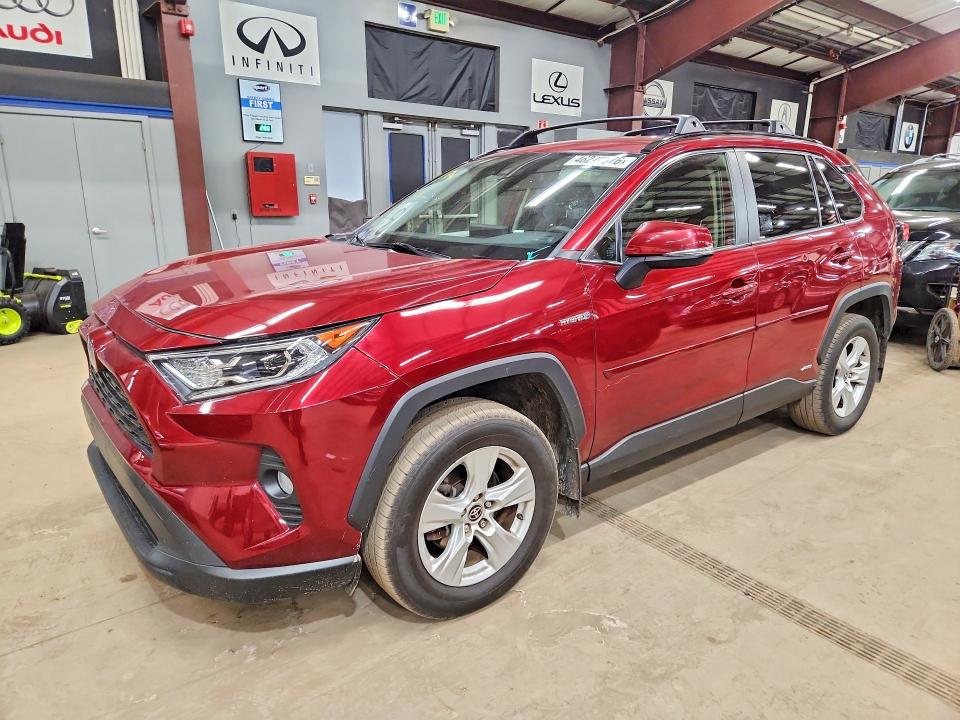 46275976 :رقم المزاد ، JTMRWRFV6MD133857 vin ، 2021 Toyota Rav4 Hybrid مزاد بيع