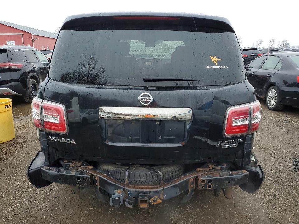 78955175 :رقم المزاد ، JN8AY2NE1K9756260 vin ، 2019 Nissan Armada مزاد بيع