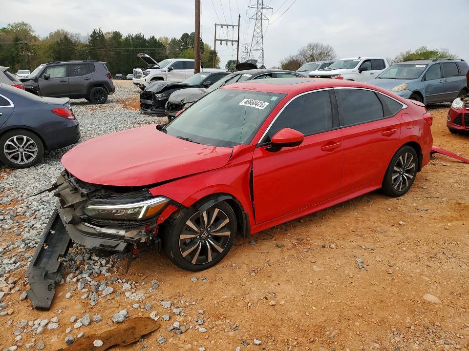 46668426 :رقم المزاد ، 2HGFE1F76NH302564 vin ، 2022 Honda Civic مزاد بيع