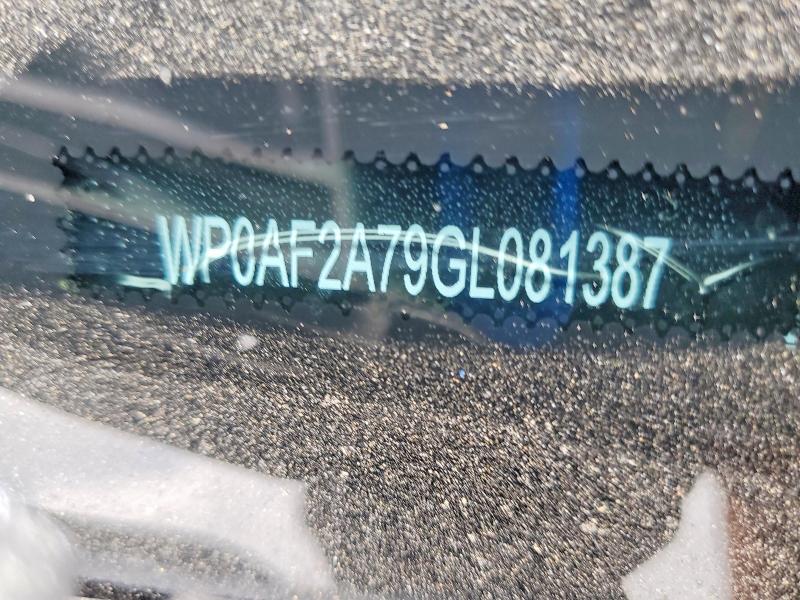 79126625 :رقم المزاد ، WP0AF2A79GL081387 vin ، 2016 Porsche Panamera مزاد بيع