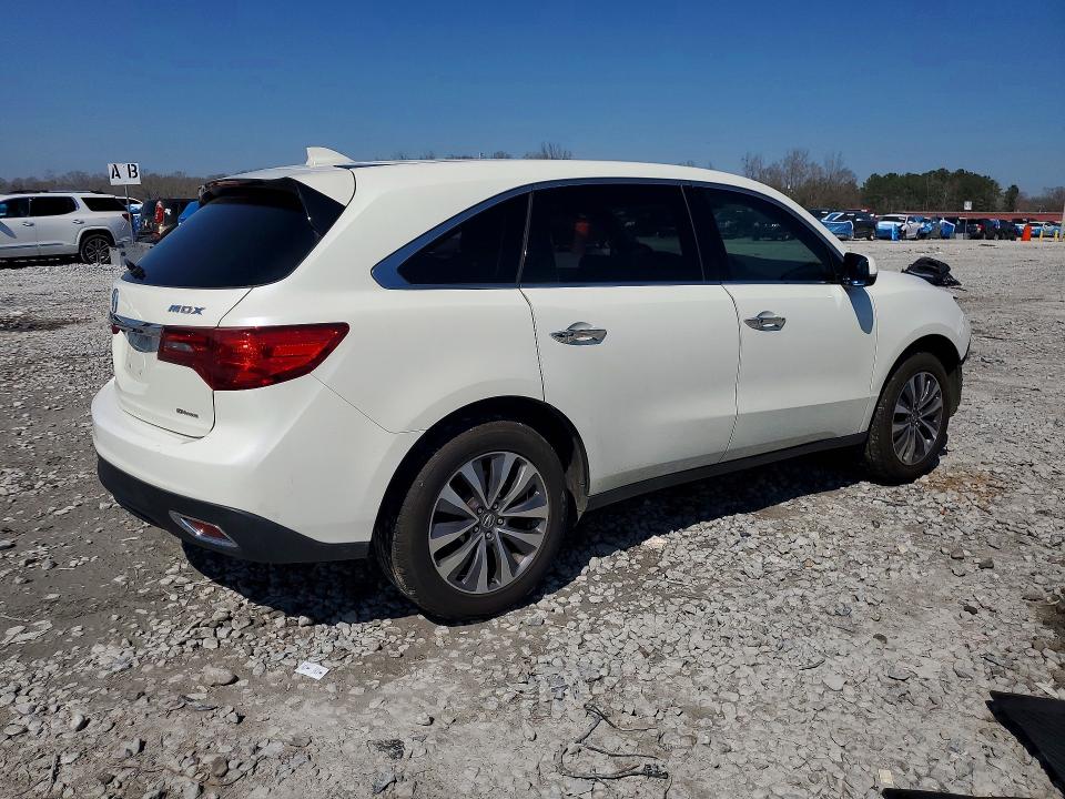 2016 Acura Mdx მანქანა იყიდება აუქციონზე, vin: 5FRYD4H49GB061833, აუქციონის ნომერი: 79189305