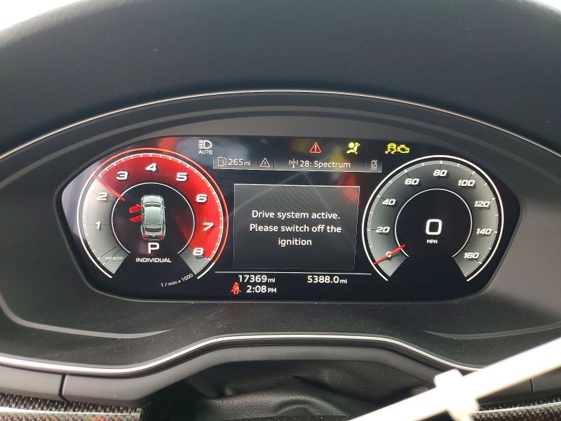 2024 Audi S5 მანქანა იყიდება აუქციონზე, vin: WAUC4CF5XRA108426, აუქციონის ნომერი: 47509426
