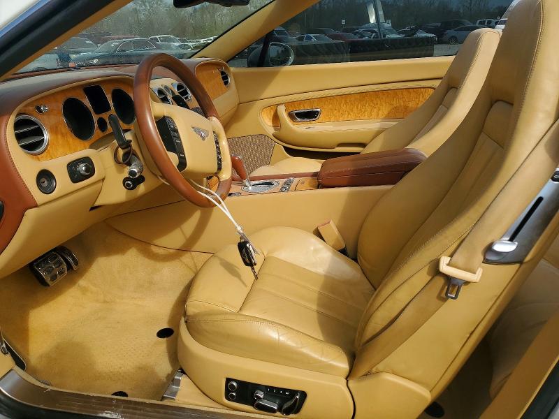 2007 Bentley Continental მანქანა იყიდება აუქციონზე, vin: SCBDR33W67C046095, აუქციონის ნომერი: 78514985