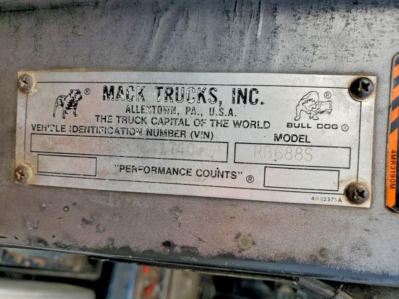 Продаж на аукціоні авто 1991 Mack Garbagetrk, vin: 1M2AM08C8MM001740, номер лоту: 77583055