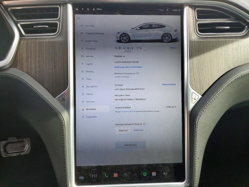 Продаж на аукціоні авто 2014 Tesla Model S, vin: 5YJSA1S1XEFP28791, номер лоту: 47094686