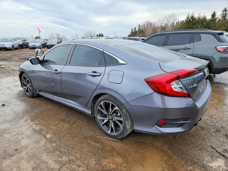 2020 Honda Civic მანქანა იყიდება აუქციონზე, vin: 2HGFC2F82LH015515, აუქციონის ნომერი: 77690475